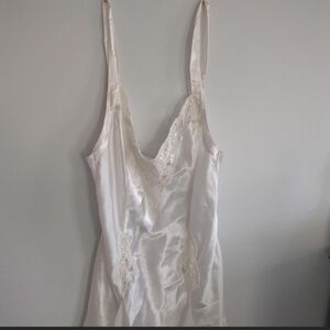 Victoria's Secret Cream Lace Slip
